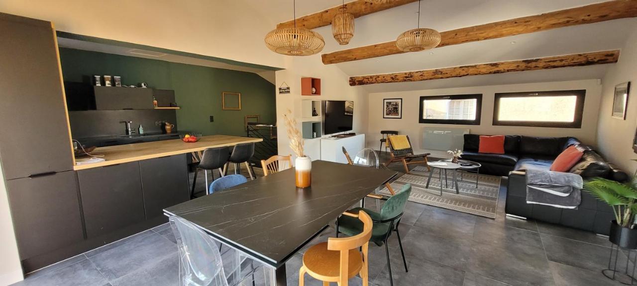 L'entre Potes - Maison De Caractere Climatisee Avec Garage Villedieu (Vaucluse)